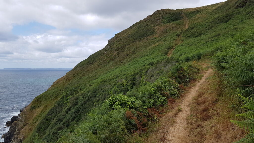 Serious climbs - Polperro-Polruan