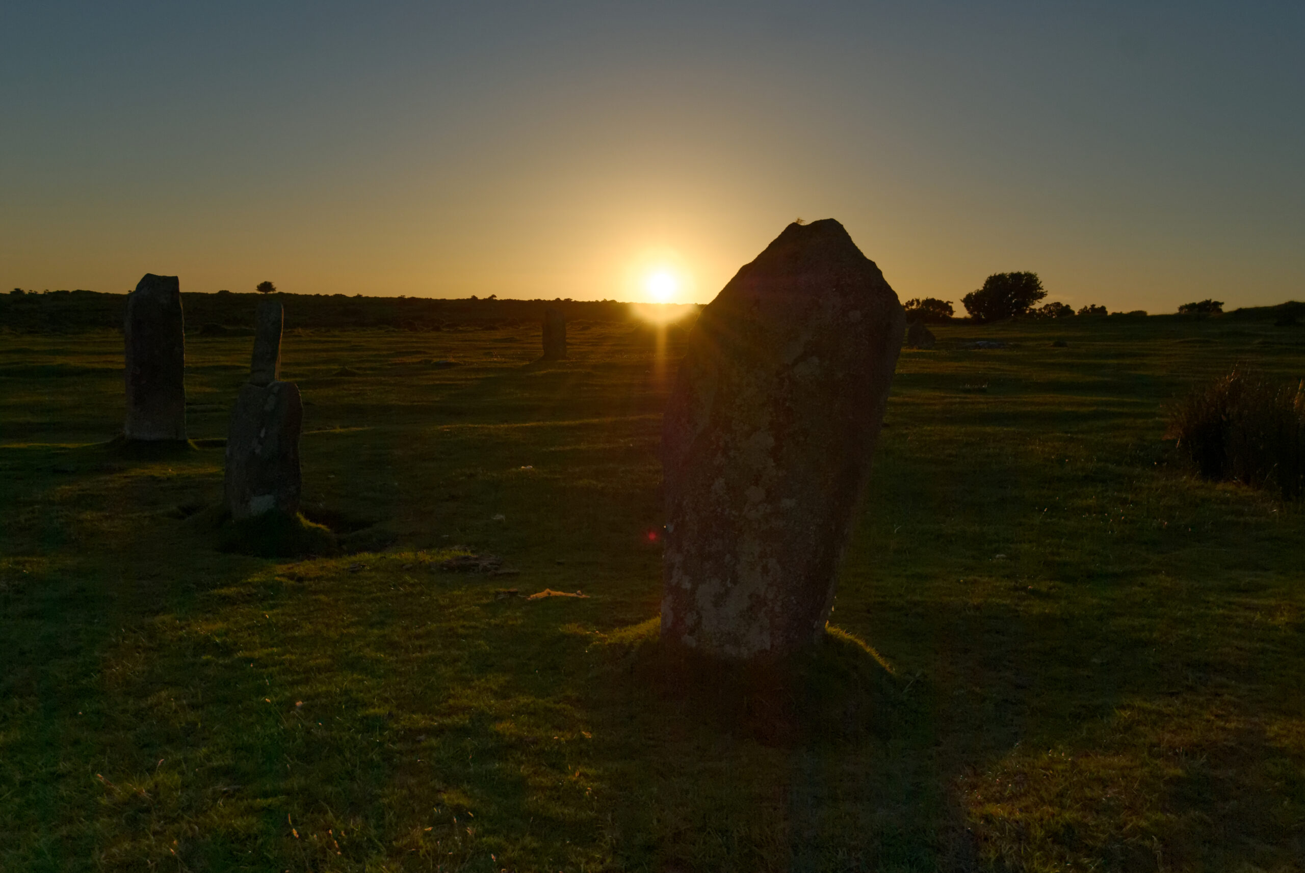 Hurlers at Summer Solstice