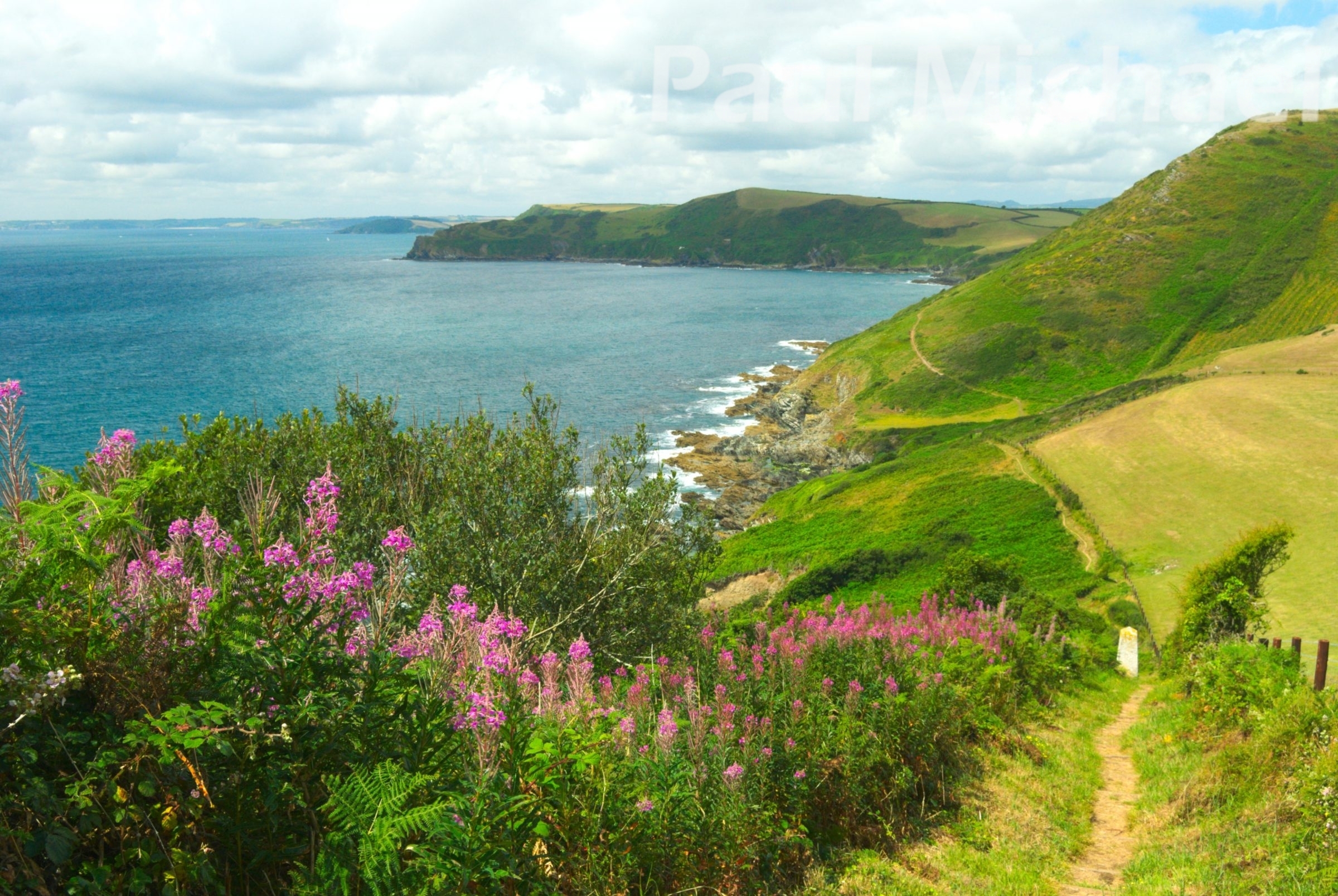 Coastal Walk - On to Lansallos Cliifs and Beach