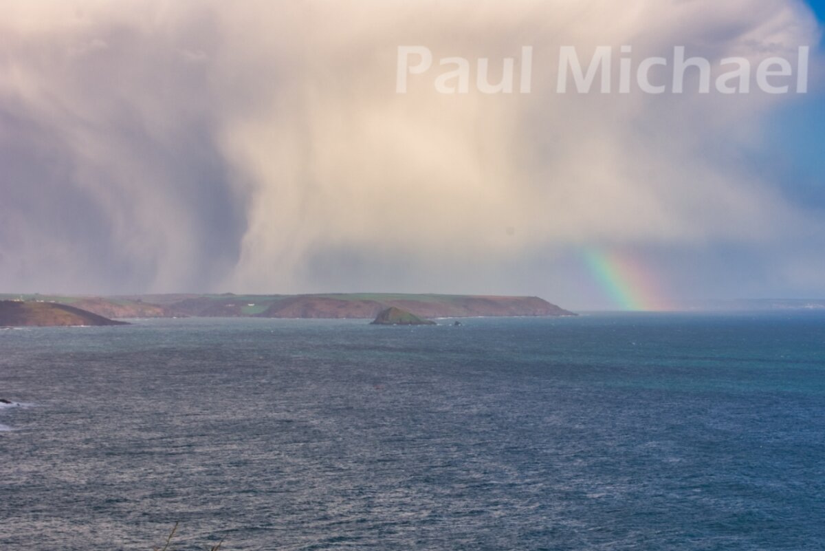 Hail storm over the Mews Stone