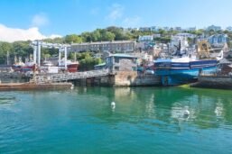 Boat Repairs at Polruan
