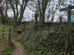 Route from Staddon