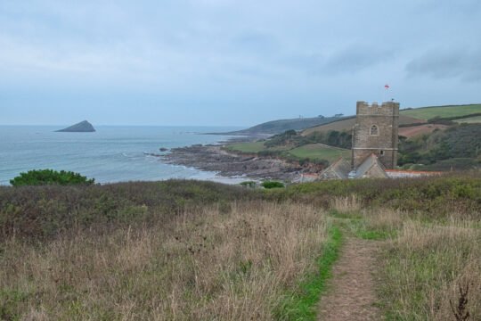 Wembury Church Ahead